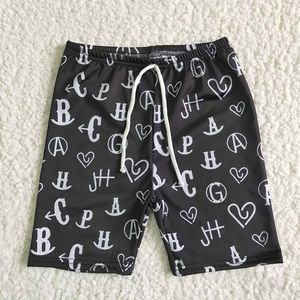 Cowkid Western Cattle Brand Shorts